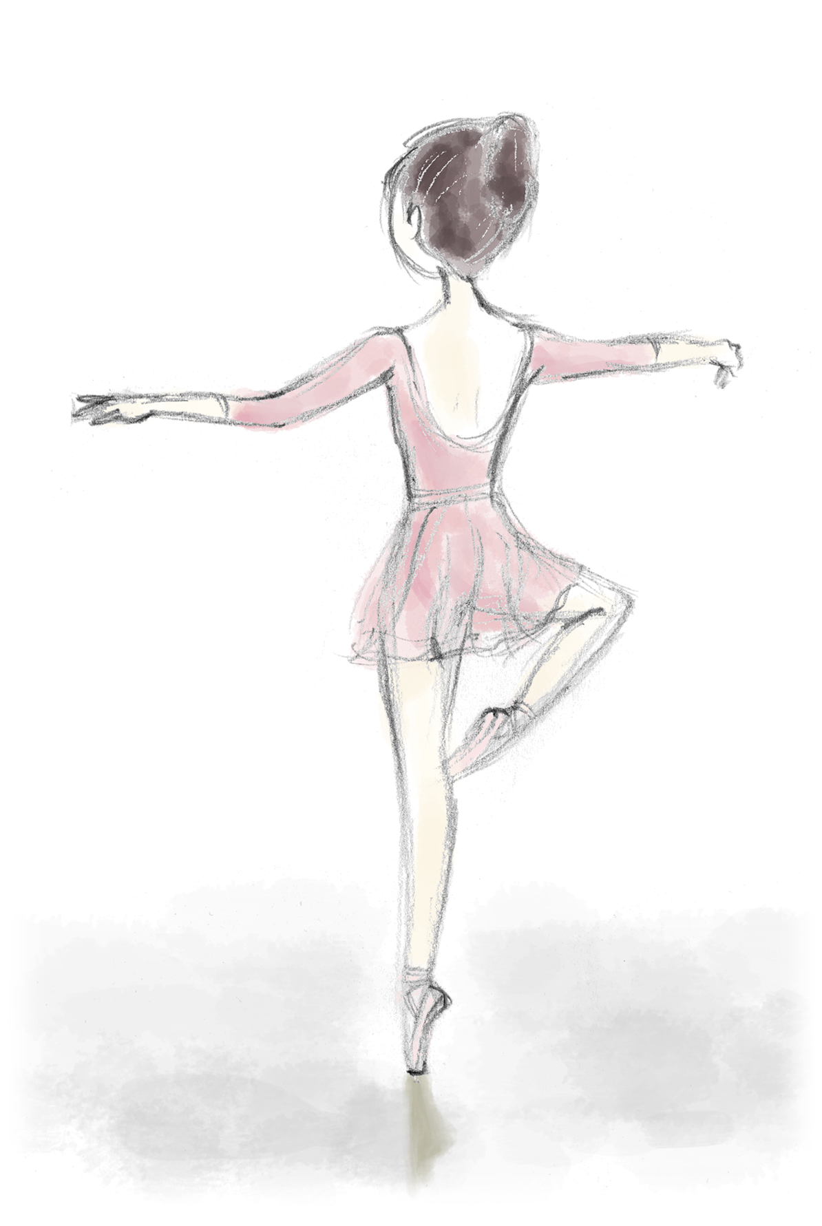 いつこさんのイラスト Kayano Ballet Blog 踊る心